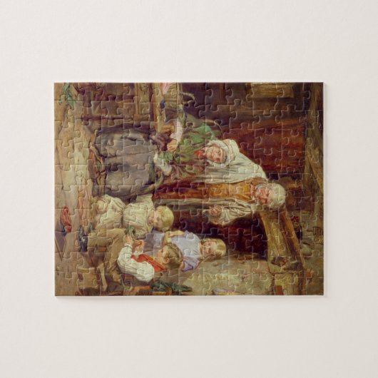 De vullingen legpuzzel (Horizontaal)