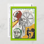 De Vuurhaard van Dante, Canto VII Briefkaart (Voorkant / Achterkant)