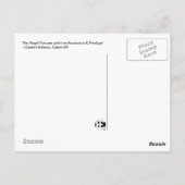 De Vuurhaard van Dante, Canto VII Briefkaart (Achterkant)