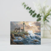 De vuurtoren briefkaart (Staand voorkant)