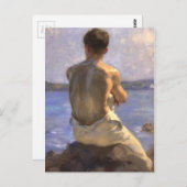 De vuurtoren briefkaart (Voorkant / Achterkant)