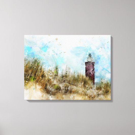De vuurtoren canvas afdruk (Voorkant)