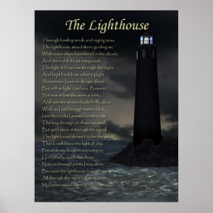 De vuurtoren poster