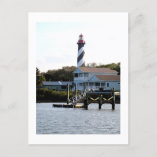De vuurtoren, St. Augustine Briefkaart