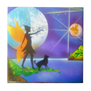 De vuurtoren tegeltje