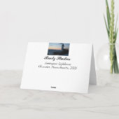 De Vuurtoren van Annisquam Kaart (Achterkant)