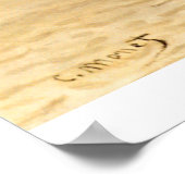 De vuurtoren van Claude Monet Poster (Hoek)