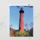 De Vuurtoren van Currituck Briefkaart (Voorkant / Achterkant)