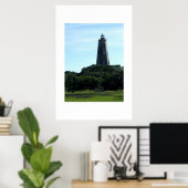 De vuurtoren van het eiland Bald Poster (Thuiskantoor)