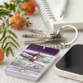 De vuurtoren van Les Eclaireurs in het zuiden van Sleutelhanger (Voorkant Rechts)