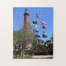 De vuurtoren van Ponce de Leon op een Legpuzzel