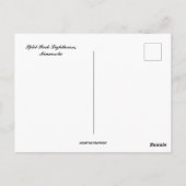 De vuurtoren van Split Rock in Minnesota Briefkaart (Achterkant)