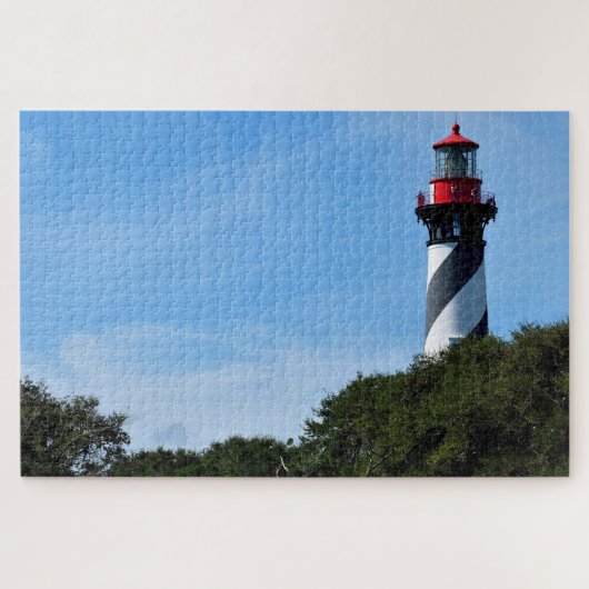 De vuurtoren van St. Augustine Florida Legpuzzel (Horizontaal)