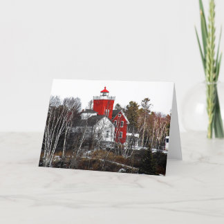 De Vuurtoren van twee Havens Kaart