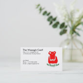 De Waaagh Cast. Volledig Visitekaartje (Staand voorkant)