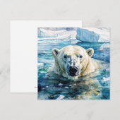 De waakzame Ice Guardian Kaart (Voorkant / Achterkant)