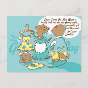 De waarheid achter Groundhog Day Briefkaart custom