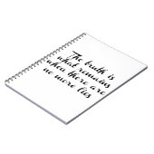 De waarheid blijft bestaan notitieboek (Linkerzijde)