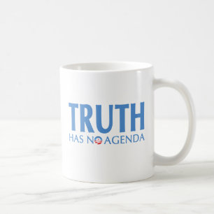 De waarheid heeft geen agenda koffiemok