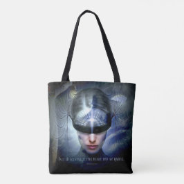 De waarheid houdt niet op te bestaan Canvas tas