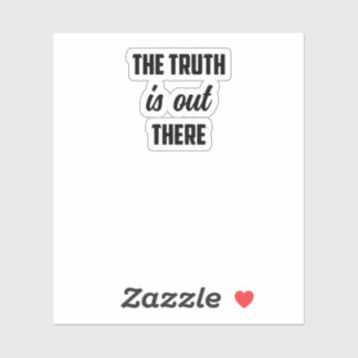 De waarheid is daar: Mystery Seeker Investigator Sticker