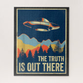 De waarheid is dat er 51 buitenaardse ufo is legpuzzel (Verticaal)