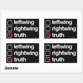 De waarheid is de Sticker van het antwoord (Vel)