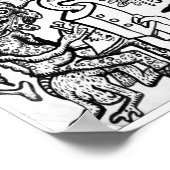 De waarheid over de bijbel (Cartoon) Poster (Hoek)