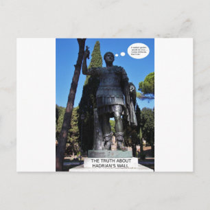 De waarheid over de muur van Hadrian. Briefkaart
