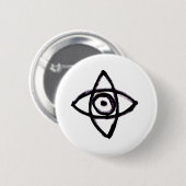 De waarnemer ronde button 5,7 cm (Voorkant /achterkant)