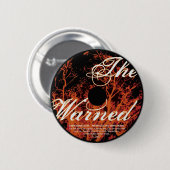 De waarschuwingsButton Ronde Button 5,7 Cm (Voorkant /achterkant)