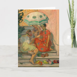 De waarzegger, Sainte-Maxime Henri Lebasque Kaart
