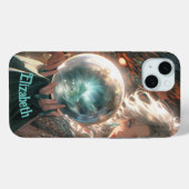 De waarzegster Case-Mate iPhone case (Achterkant (horizontaal))