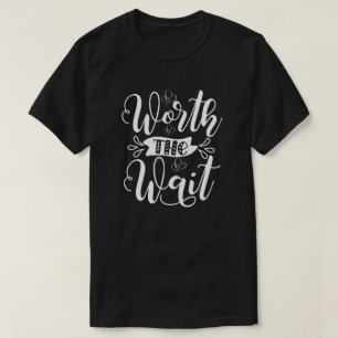 De Wachtoutfit waard, Rainbow Baby aankondiging T-shirt