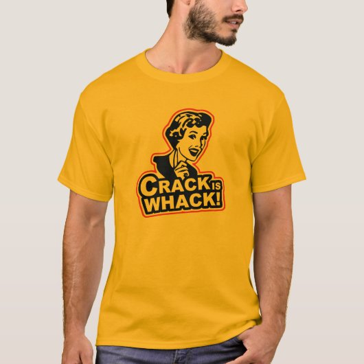 De wack omsluiten t-shirt (Voorkant)