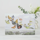 De wagen van de elfenkoningin | Elfia Bedankkaart (Staand voorkant)