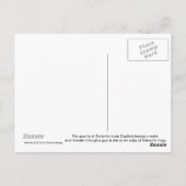 De Wake of Daphnis Briefkaart (Achterkant)