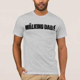 De WALKING DAD Vaderdag T-shirt