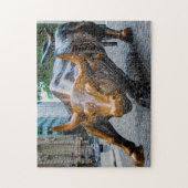 De Wall Street Bull New York. Legpuzzel (Verticaal)