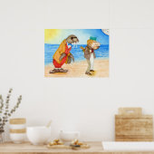 De Walrus en de Carpenter Poster (Keuken)