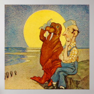 De Walrus en de Carpenter Poster