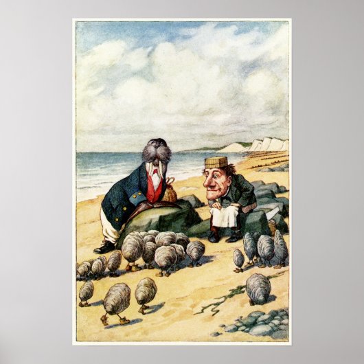 De Walrus en de Carpenter Poster (Voorkant)