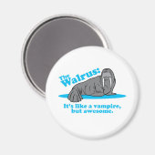 De Walrus Vampire Magneet (Voorkant / Achterkant)