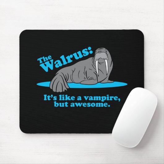De Walrus Vampire Muismat (Met muis)