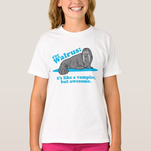 De Walrus Vampire T-shirt (Voorkant)