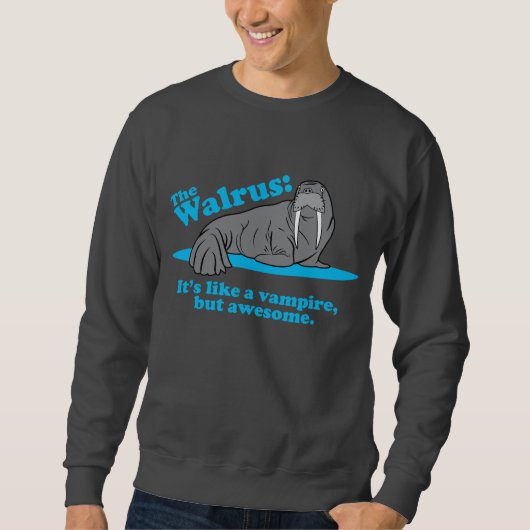 De Walrus Vampire Trui (Voorkant)