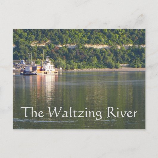 De Waltzing Briefkaart (Voorkant)