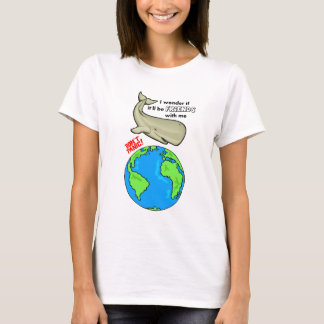 De walvis opslaan t-shirt