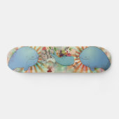 De walvis van een goede tijd skateboard (Horizontaal)
