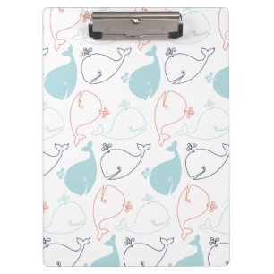 De walvis van een tijd! Klembord